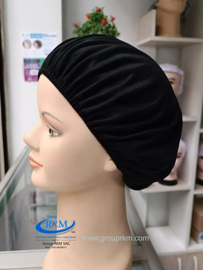 Tocas Reutilizables Malla Negro ECO - Group Rkm