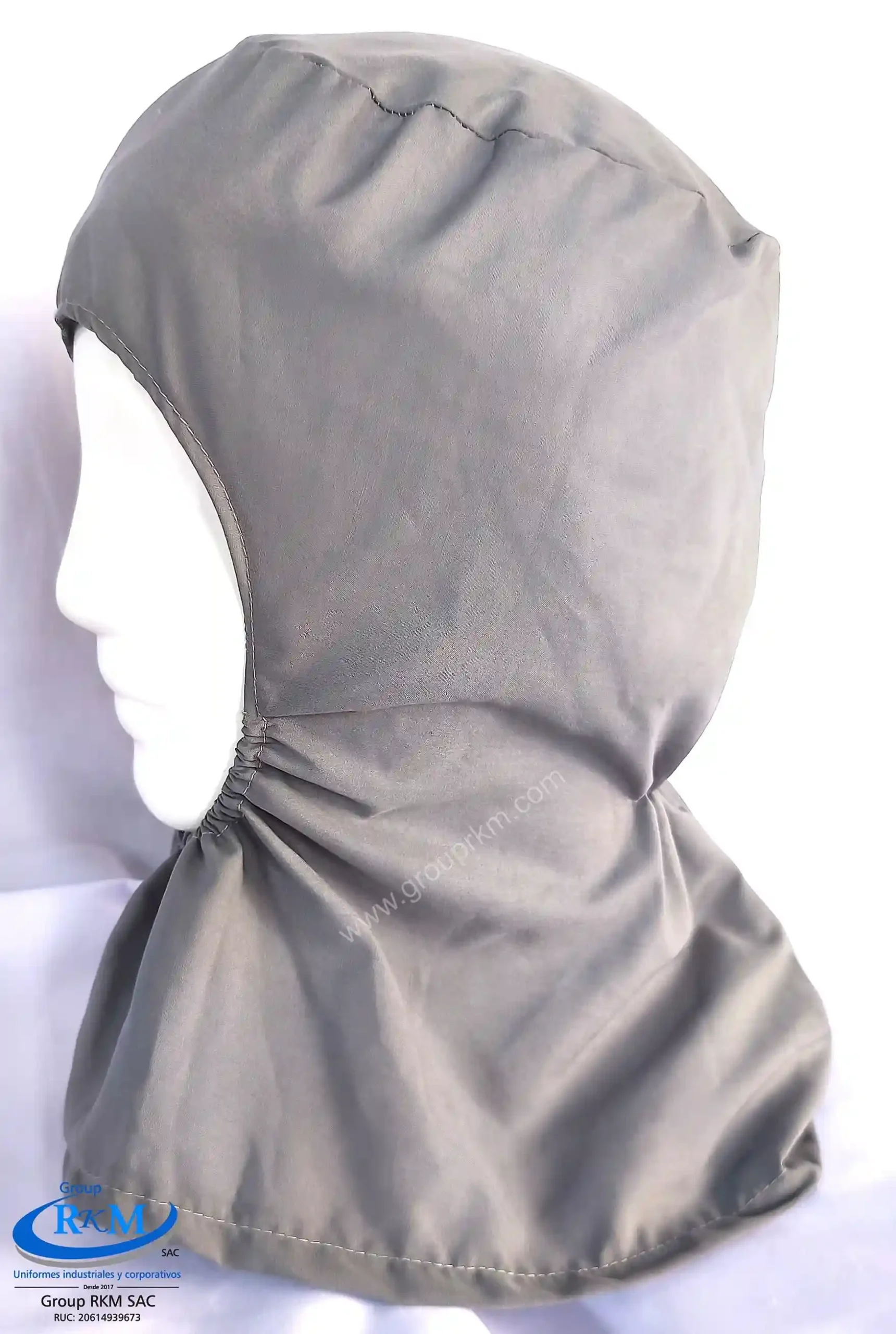 Cofia Capucha abierto PIMA GRIS