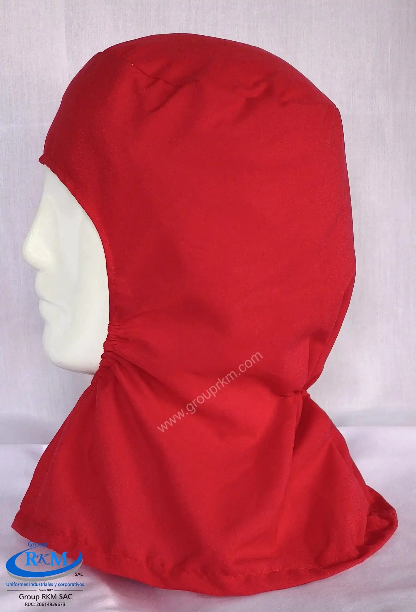 Cofia Capucha abierto PIMA ROJO
