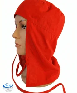 Cofia de tela Arabe Rojo