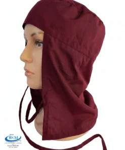 Cofia de tela Arabe Guinda