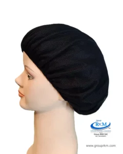 Tocas de tela color Negro para el cabello