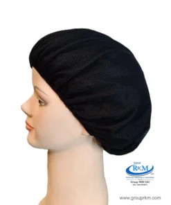 Tocas de tela color Negro para el cabello