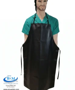 Mandil de PVC Industrial Negro