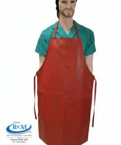 Mandil de PVC Industrial Rojo