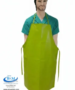 Mandil de PVC Industrial Verde Manzana