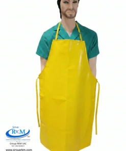 Mandil de PVC Industrial amarillo